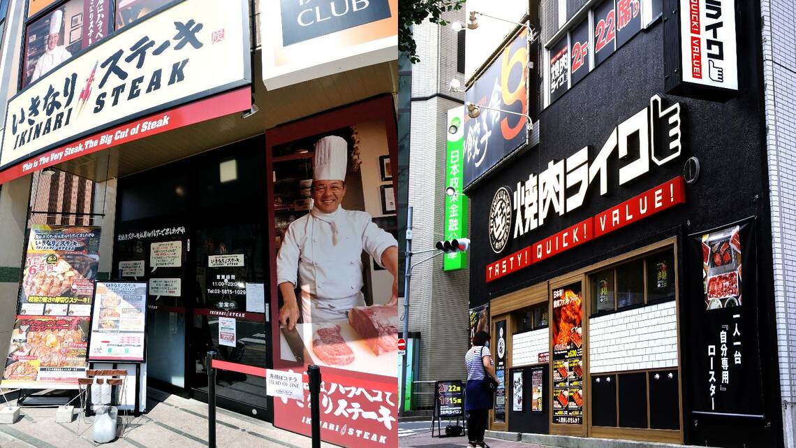 店舗数が最盛期の半分以下になっている「いきなり!ステーキ」に対し、2018年の1号店オープンから約4年で86店舗まで急拡大している「焼肉ライク」。明暗を分けた部分は?(撮影:梅谷秀司)