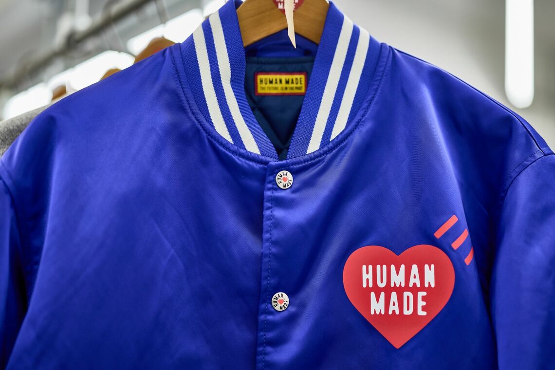 HUMAN MADEのハートモチーフPhotographer: Shoko Takayasu/Bloomberg