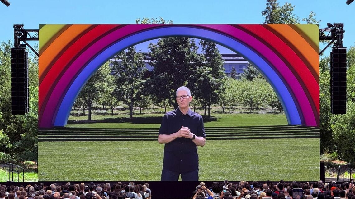 WWDC25 アップル ティム・クック