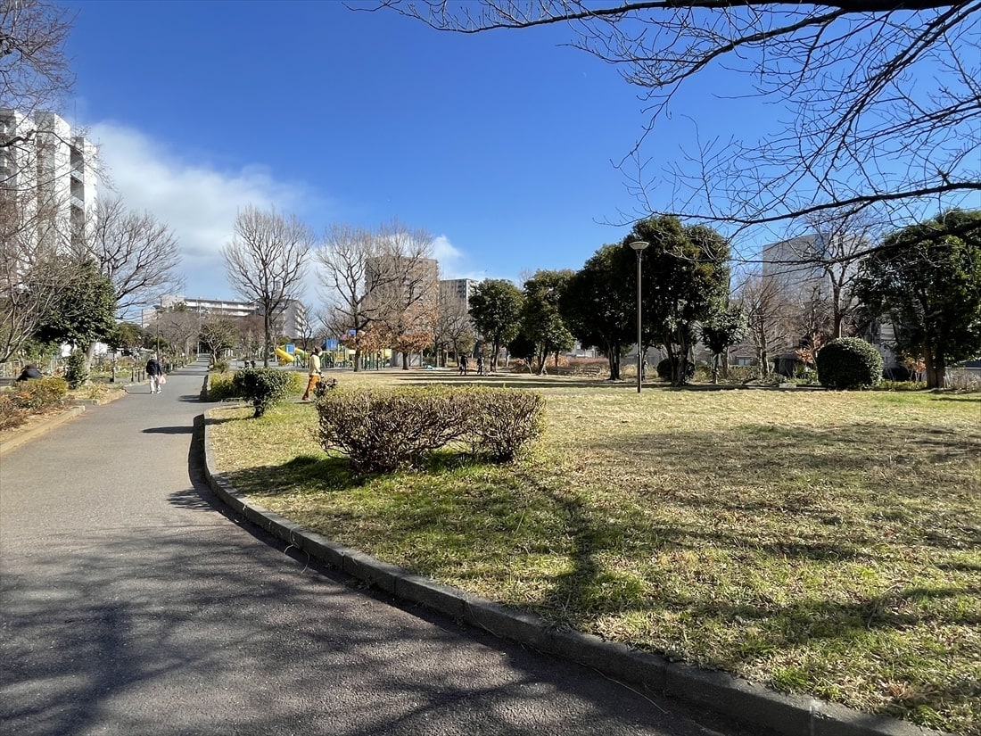 川崎河岸駅跡 緑道公園