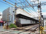 現在の代田橋駅（記者撮影）