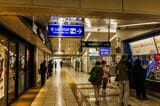 現在の上福岡駅の自由通路。東武鉄道では最も早く、1959年に橋上化した（撮影：鼠入昌史）
