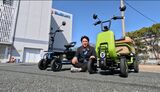 スズキ「SUZU-RIDE/SUZU-CARGO」（筆者撮影）