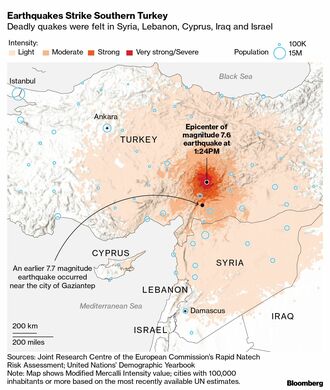 トルコ南部が短期間に2度の大地震に襲われる