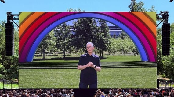 WWDC25 アップル ティム・クック
