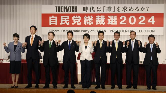 自民総裁選｢小泉･石破･高市｣"3強"の競り合いに