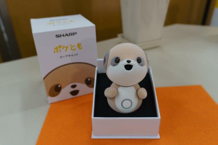 コンパニオン ロボット ポケとも SR-C01M-W AI LLM シャープ 画像