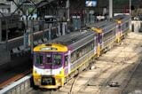 「スプリンター」と呼ばれるディーゼルカーはローカル線用（筆者撮影）