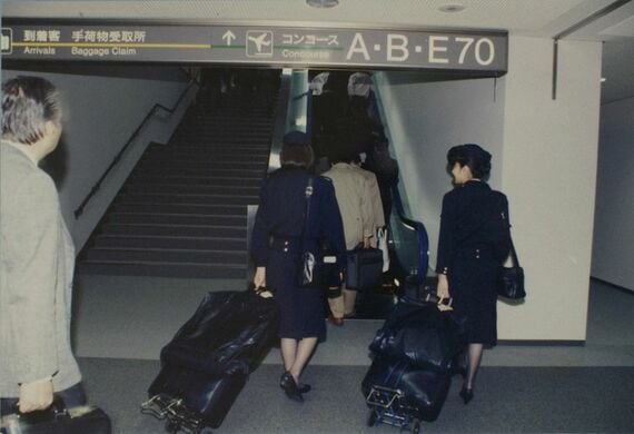JAL国際線スチュワーデス