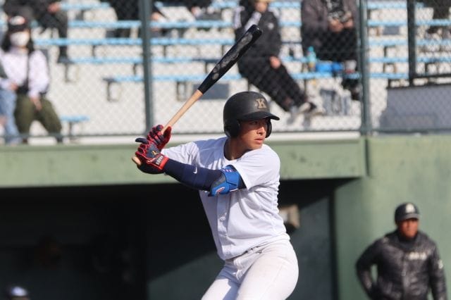 慶應義塾大の清原正吾（写真：筆者撮影）