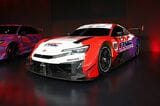 スーパーGT GT500クラスに参戦するレーシングカー「HRCプレリュードGT」（写真：筆者撮影）