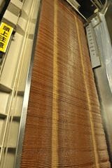 しょうゆの圧搾工程