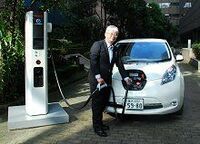 ＥＶの普及拡大につながるか−−日産が１００万円切る新型急速充電器を投入