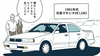 1991年式日産マキシマSE（J30）