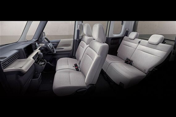 新型eKスペースのインテリア