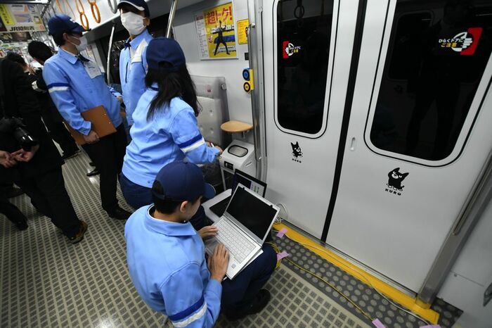 大手信号メーカー「日本信号」の社員も同乗