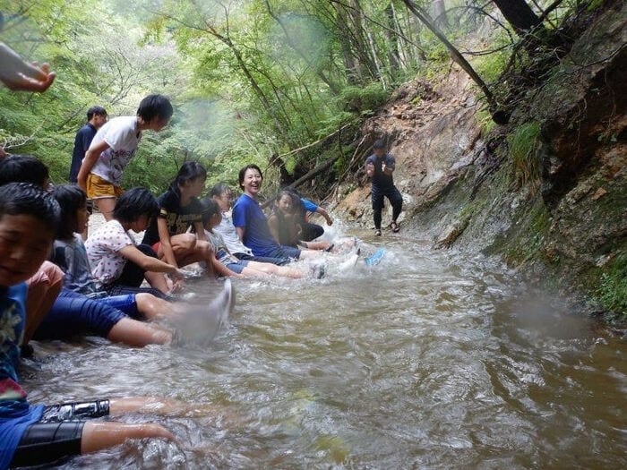福島県棚倉町山本不動尊で開催された水ケーション