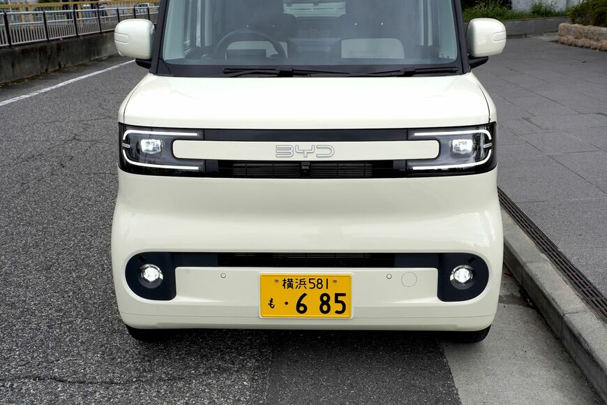 BYD ラッコ 300プレミアム（筆者撮影）