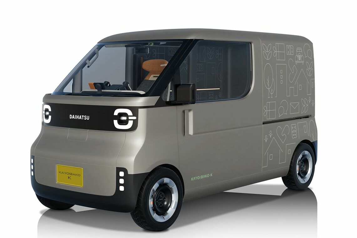 ジャパンモビリティショー2025に出品された1台、「KAYOIBAKO-K」（写真：ダイハツ）
