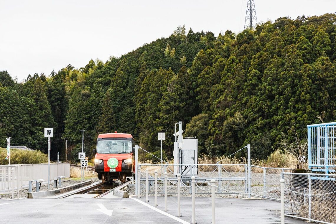 牟岐線 阿波海南駅 DMV