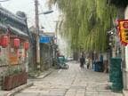 中国・山東省済南市の街並み