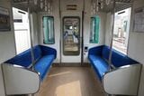 京阪電気鉄道　800系　客室内　ロングシート