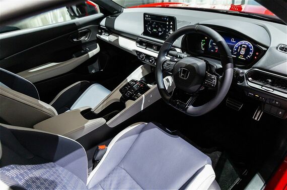 新型プレリュードのインテリア