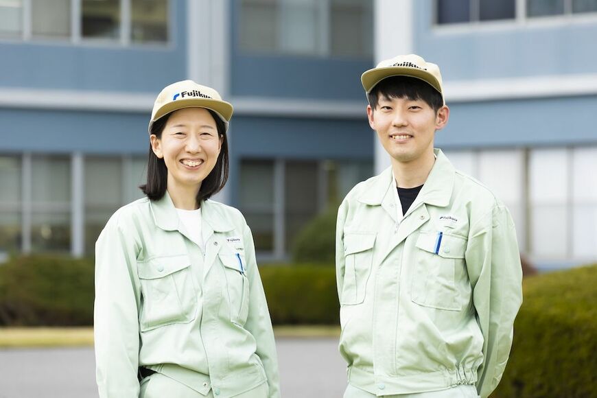 フジクラの髙橋氏と前原氏のポートレート