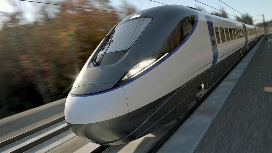 日立とアルストムが共同で受注したイギリス高速鉄道「HS2」向け車両のイメージ（画像：日立製作所）