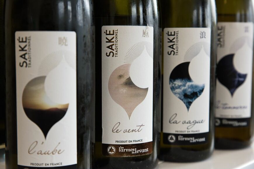 昇涙酒造が作る純米酒（写真：Les Larmes du Levant）