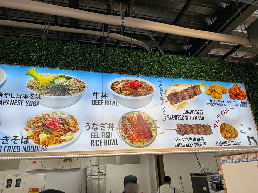 写真やフォントの雰囲気が、どことなくうさんくさい（筆者撮影）