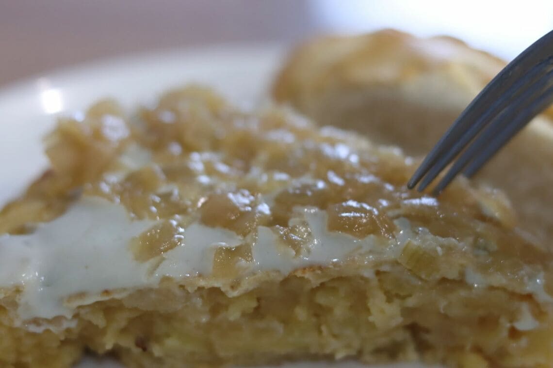 ブルーチーズと玉ねぎキャラメリゼ