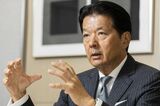 貝沼会長兼社長は日米で弁護士資格を持つ異色の経営者だ。1988年にミネベア（現ミネベアミツミ）に入社し、法務担当を経て2009年に社長に就任した（撮影：今井康一）
