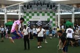 JR東海が川崎市などと共催した「ジャンプロープチャレンジ」（記者撮影）