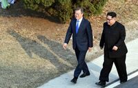 両首脳､半島の｢完全な非核化｣を共通目標に 共同宣言に署名､敵対的行為を完全に終結