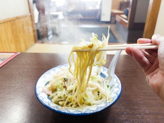 自家製の麺