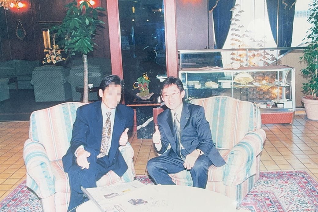 会社員時代の剱持さん（写真：剱持さん提供）