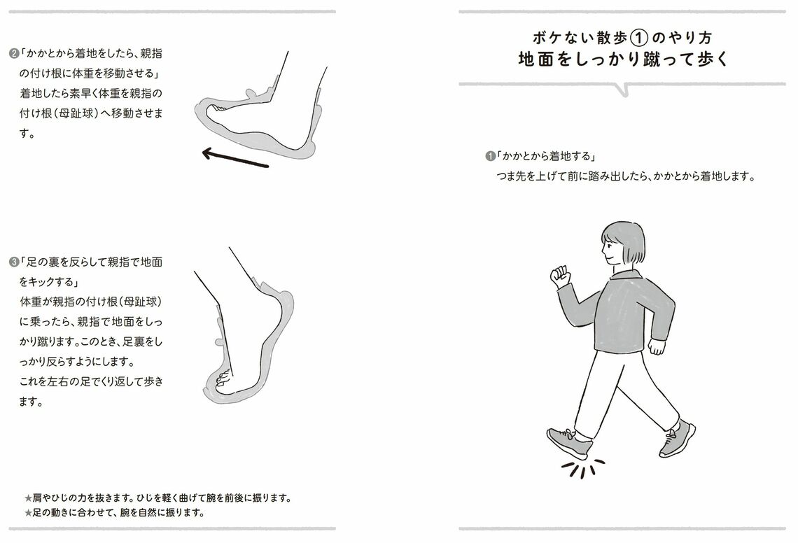 （出所：『ボケない散歩 83歳、健康を研究する教授の習慣』より）
