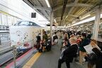 天王寺駅では1番ホームに到着。回送時間までゆとりを
