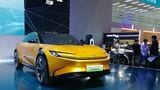 トヨタが上海国際モーターショーで公開したbZ Sport Crossover Concept（筆者撮影）