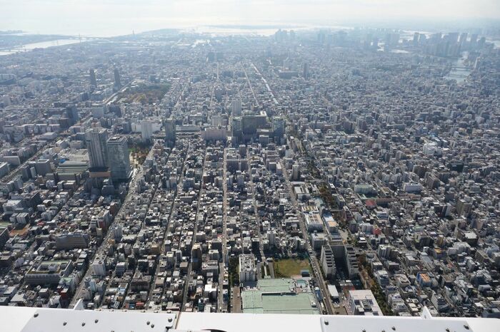 スカイツリーの南