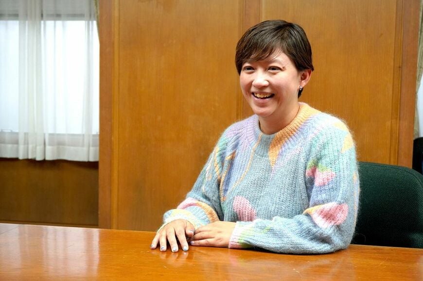 山崎エマさん（写真：筆者撮影）