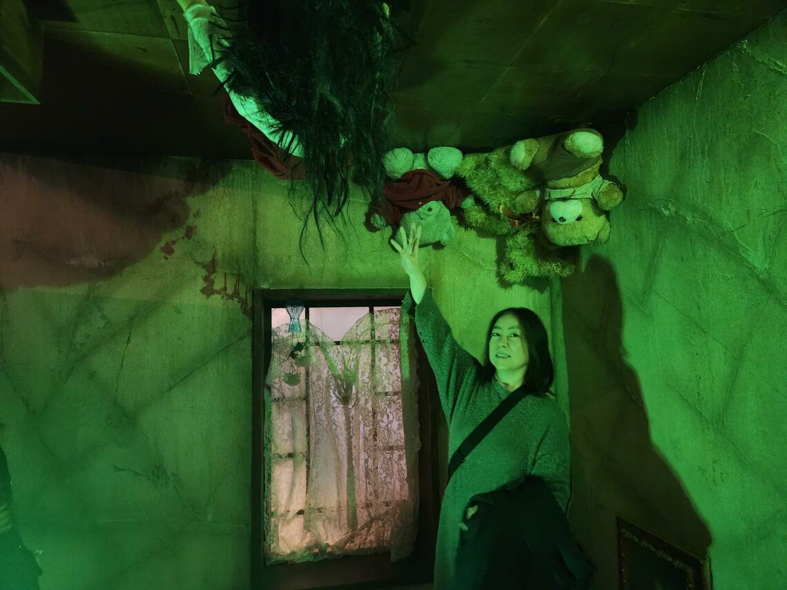 「撮れて」「触れる」ホラーの世界（写真：筆者提供）