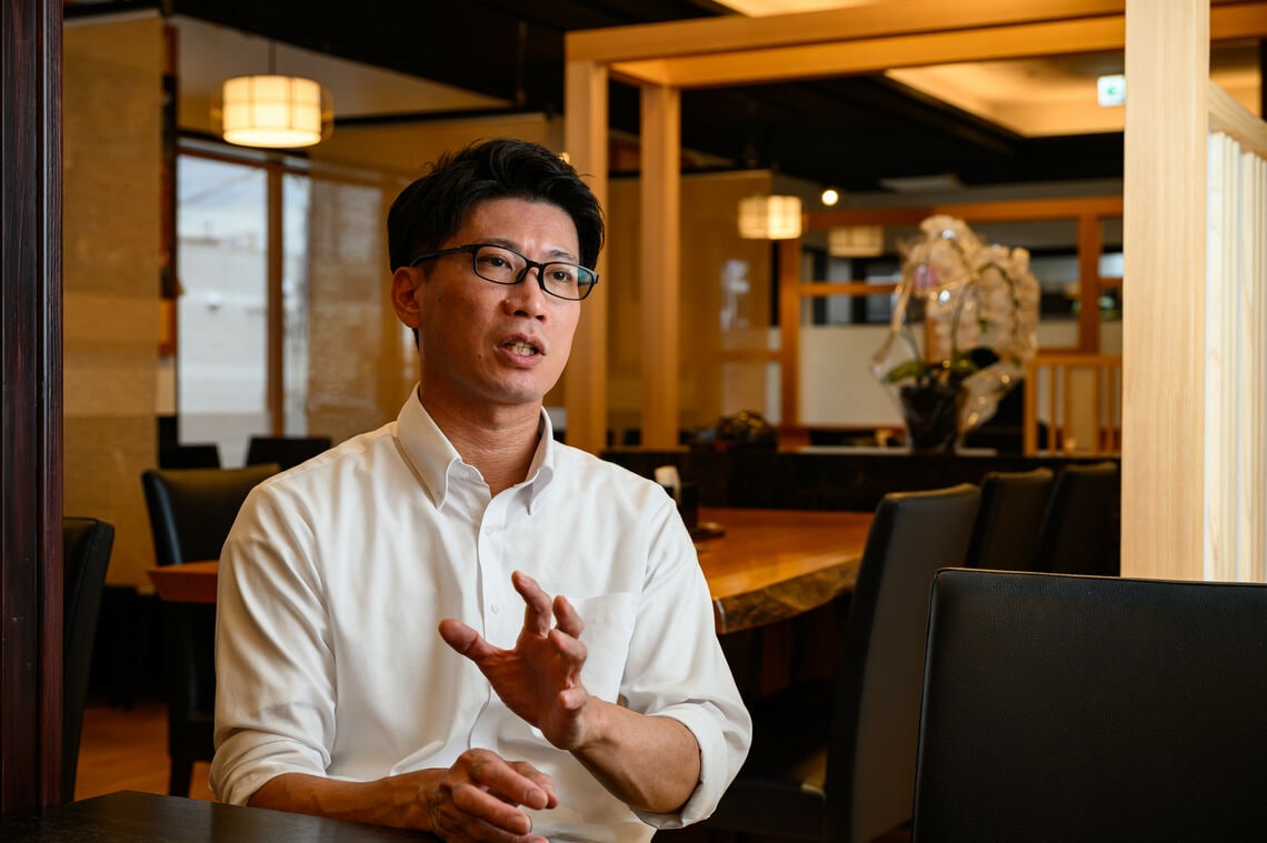 J・ART新規事業部部長の清水仁詞さん（筆者撮影）