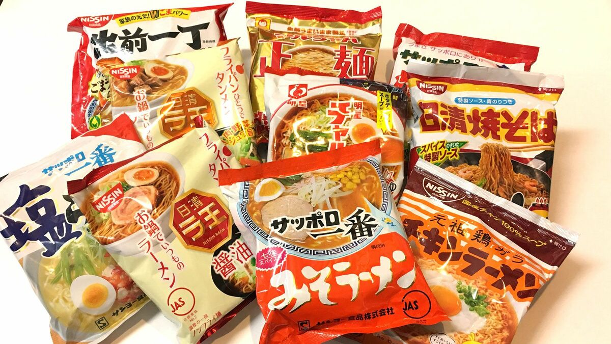 袋麺｣売れ筋トップ200商品ランキング ｢サッポロ一番｣｢チキンラーメン