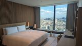 BELLUSTAR TOKYO（ベルスタートウキョウ）の客室からは都内の景色が一望できる（記者撮影）
