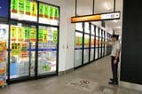 以前は改札がこのあたりにあったという（記者撮影）