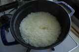 炊き上がったバターライス