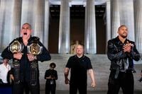 流血の総合格闘技をホワイトハウス南庭で開催…異例ずくめのトランプ大統領80歳誕生日