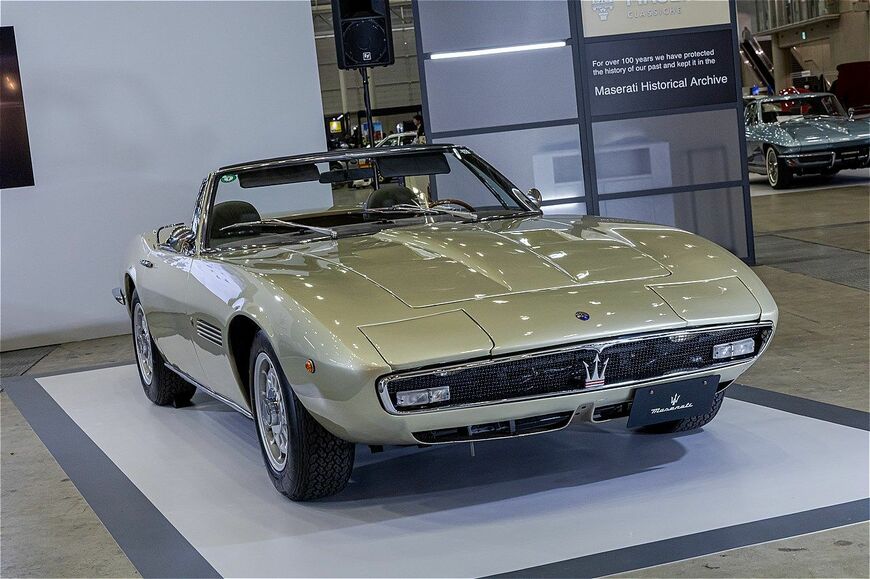 オートモビルカウンシル2025でのマセラティ ジャパンの展示内容（筆者撮影）